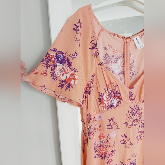 Abound Coral Aster Skater Dress Size M - Picture 3 of 7